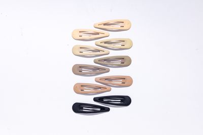Gush Beauty Tic Tac Hair Pins/Clips | Multicolor | Nudes & Black