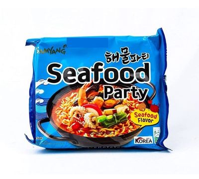 Samyang Korean Seafood Flavour Ramen Noodles Non Veg
