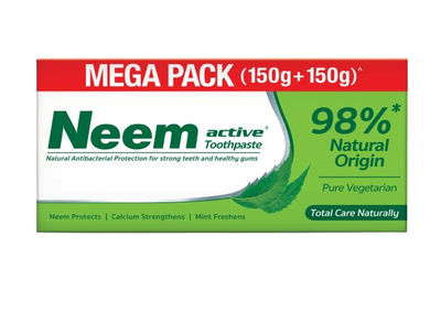 Neem Active Toothpaste | 100% Vegetarian | Enriched With The Power of Neem And Calcium