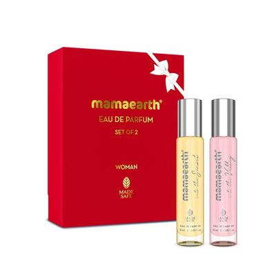Mamaearth Set Of 2 Travel-Friendly Pack Premium & Long-Lasting Fragrances Eau De Parfum For Women