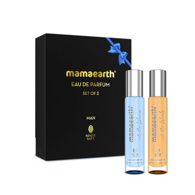 Mamaearth Set Of 2 Travel-Friendly Pack Premium & Long-Lasting Fragrances Eau De Parfum For Men