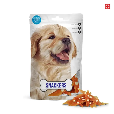 Snackers Chicken Strip And Cheese Dog Treat