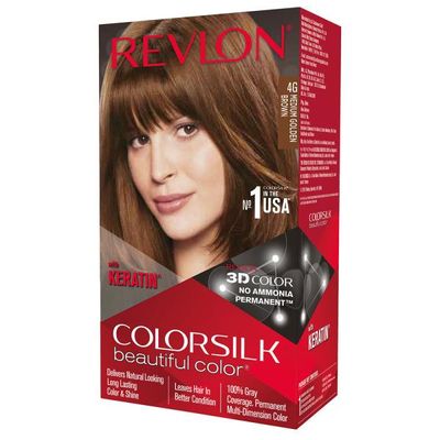 Revlon Colorsilk Hair Color with Keratin - Medium Golden Brown