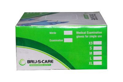 Brij-s-Care Safety Hand Gloves Pack Of 100