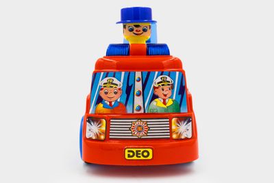 Toybharat Push N Go Fire Brigade Toy for Kids | Fun Travel Toy and Birthday Gift