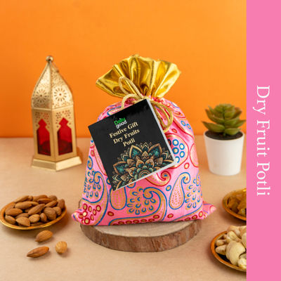 Daily Good Festive Dry Fruit Gift Pack Potli