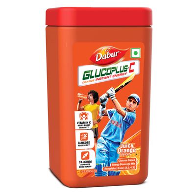 Dabur Health Care Orange Flavoured Glucose Powder
