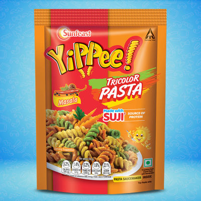 Yippee! Instant Pasta - Tricolor Masala