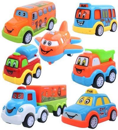 Toyshine Friction-Powered Multicolor Automobile for Kids