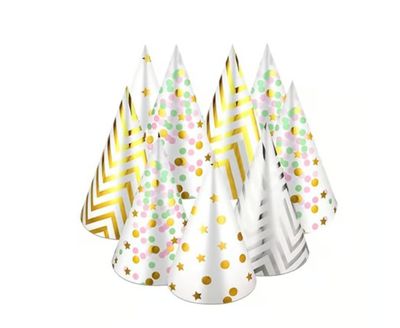 Let's Vybe Stylish Birthday Party Caps