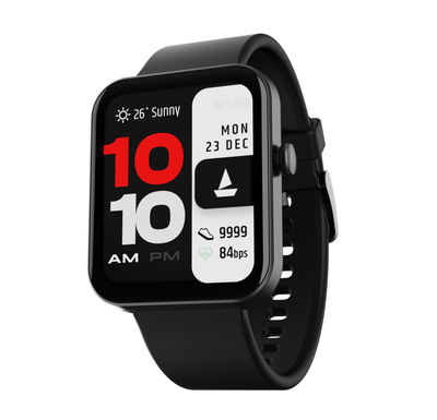 boAt Wave Stride Voice Smartwatch with Bluetooth Calling | 1.83"  HD Display | IP68 Water Resistant - Active Black