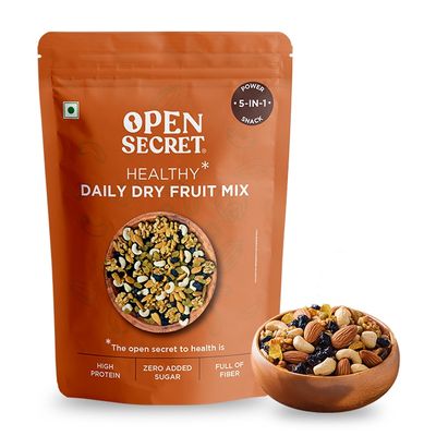 Open Secret Healthy Daily Dry Fruit Mix | 5 Superfood in 1 Mix