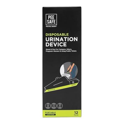 Pee Safe Disposable Urination Device - Pack Of 12