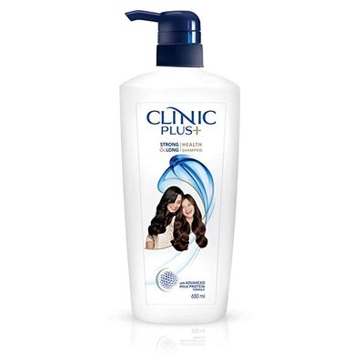 Clinic Plus Strong & Long Shampoo with Milk Proteins and Multivitamins