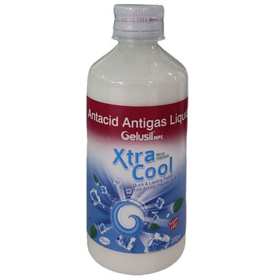 Gelusil MPS Xtracool Mint Sugar Free Oral Liquid 