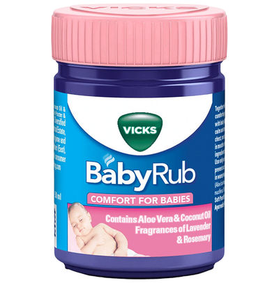 Vicks BabyRub Balm Baby For Kids | 3+ months
