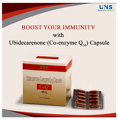 CoQ 30mg Coenzyme Q10 Capsule