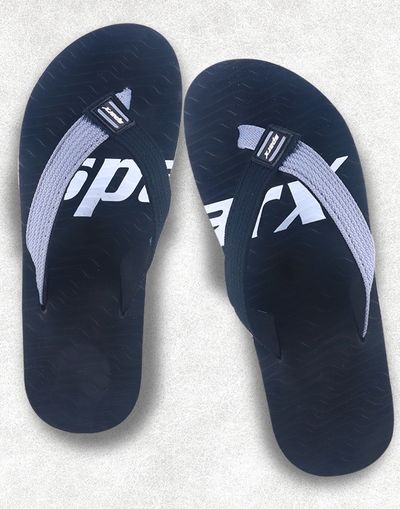 Sparx Slippers SFU-204 Grey Black For Men | 9 UK