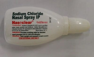 Nasoclear Saline Nasal Spray
