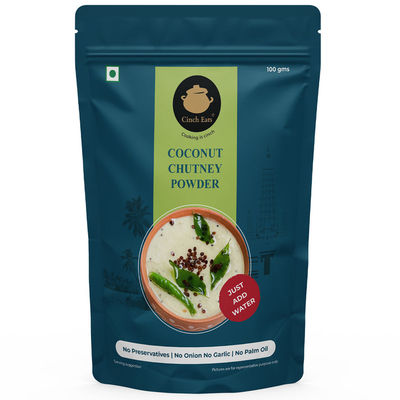 Cinch Eats Coconut Chutney Powder | Tadka Included