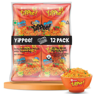 YiPPee! Magic Masala Noodles with Added Veggies - The Better Noodles