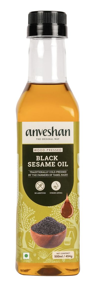 Anveshan Wood Pressed Sesame Oil | Bottle