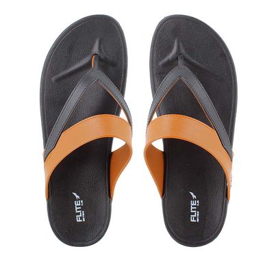 Flite Slippers FL-400 Black Tan For Women | 4 UK