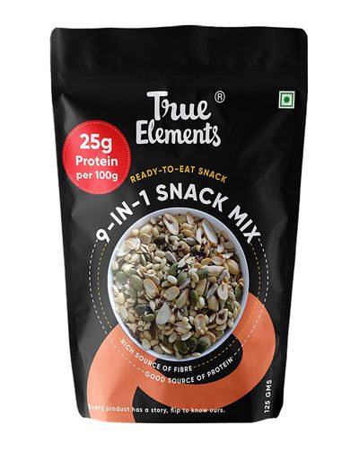 True Elements 9 in 1 Super seeds & Nut Mix - For Weight Loss, Healthy Snack
