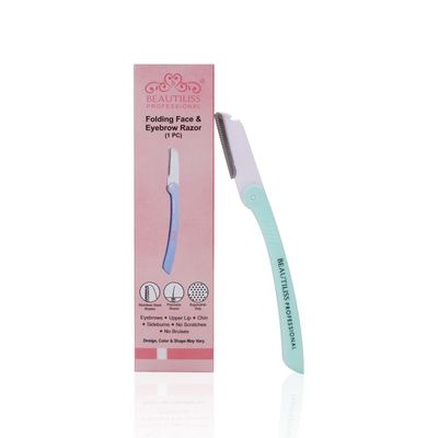 Beautiliss Folding Face And Eyebrow Painfree Hair removal Razor