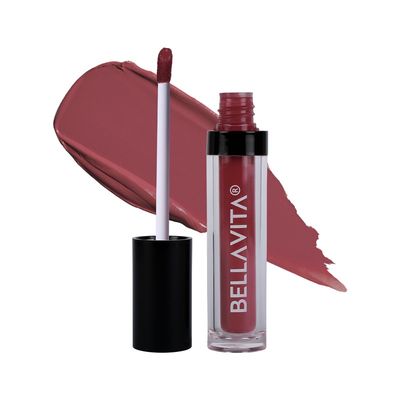 Bella Vita Kiss-Proof Liquid Lipstick Intense Moisturisation - Dusty Nude