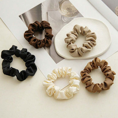 Jewels Galaxy Multicolor Regular-Use Satin Scrunchies