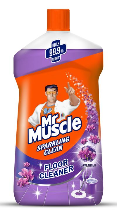 Mr. Muscle Lavender Sparkling Floor Cleaner Liquid