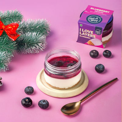 Get- A- Way Blueberry Cheesecake Jar