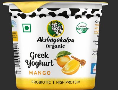 Akshayakalpa Organic Greek Yogurt - Mango