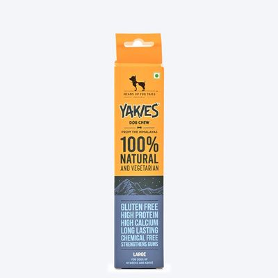HUFT Yakies Chew Bone Dog Treat Large,12 Weeks And Above Pack
