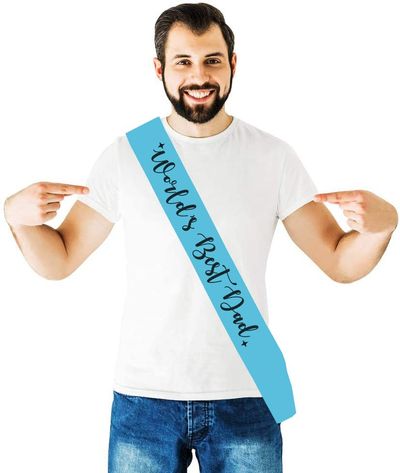 Oye happy World's Best Dad Sash