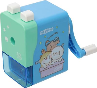 Deli W0739 Rotary Pencil Sharpener  (Assorted colour)
