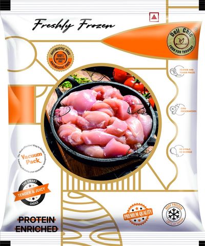 Deli Chic Chicken Boneless Cubes Freshly Frozen