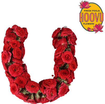 Hoovu Fresh Rose Flower String 1 pc Combo