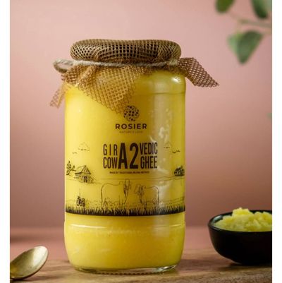 Rosier Gir Cow A2 ghee - Made From Curd