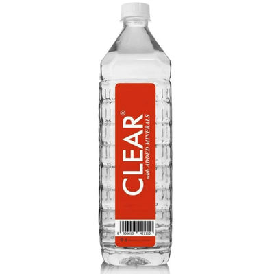 Clear  Mineral Water With Added Minerals