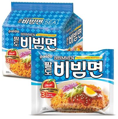 Paldo Bibimmen Spicy Korean Cold Noodles Veg