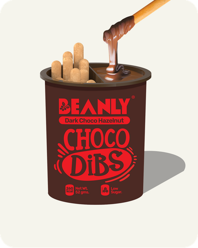 Beanly Choco Dibs - Dark Choco Hazelnut