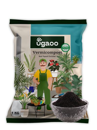 Ugaoo Vermicompost For Plants - Organic Fertilizer & Manure