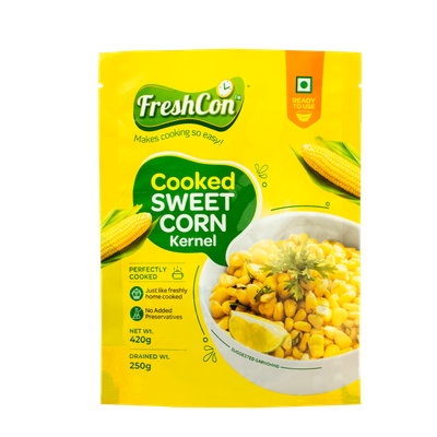 Freshcon Cooked Sweetcorn Kernel