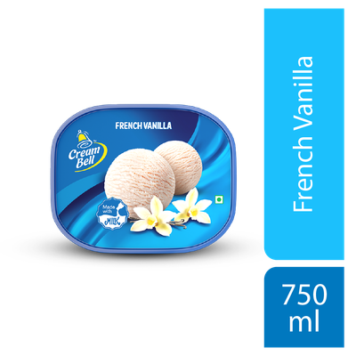 Cream Bell French Vanila Ice Cream Tub