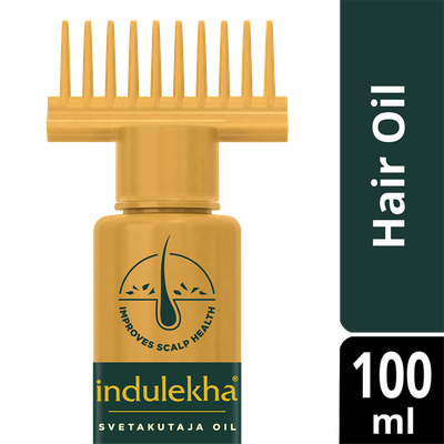 Indulekha Svetakutaja Oil|Ayurvedic Medicinal Oil For Dandruff Treatment100% Ayurvedic Oil