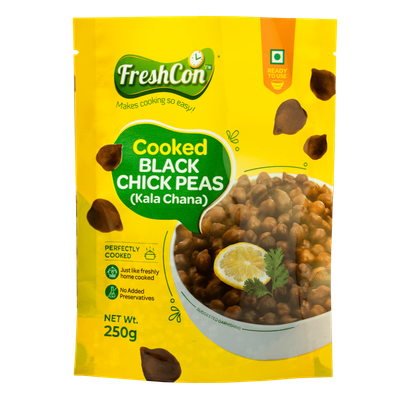 Freshcon Cooked Black Chickpeas