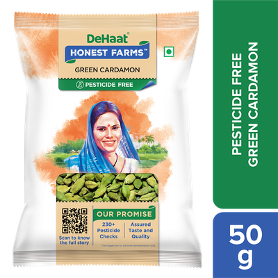 DeHaat Honest Farms Pesticide Free Green Cardamom