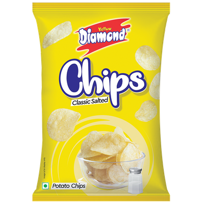 Yellow Diamond Classic Salted Chips